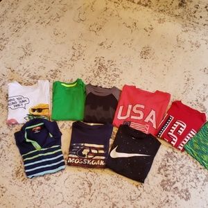 SUMMER SPECIAL! 9 Shirts- Size 7/8